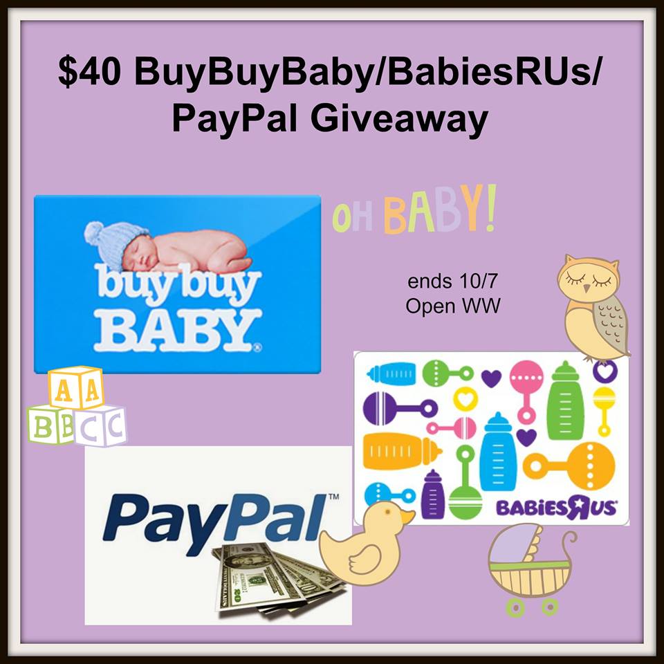 $40 Babies R US Gift Card Giveaway - Powered By Mom